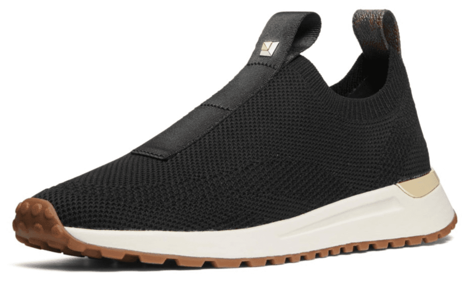 Michael Kors Women's Bodie Stretch Knit Slip-On Studded Sneaker 9 US - Thumbnail 3