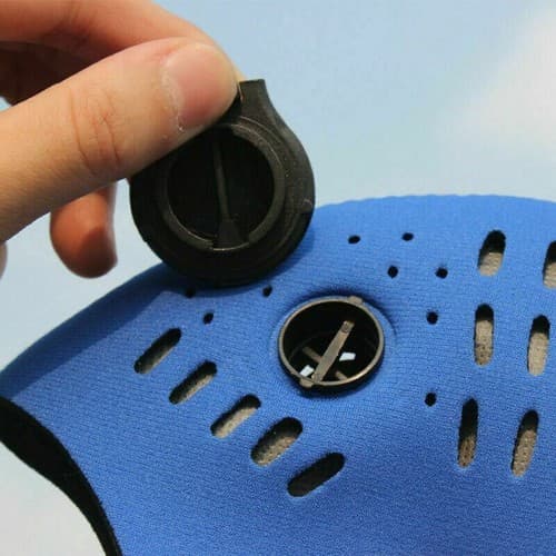 Reusable Outdoor Air Purifying Mouth Face Cover Haze Fog Face Mask with Filter - Thumbnail 10