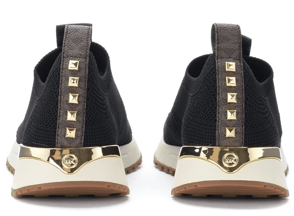 Michael Kors Women's Bodie Stretch Knit Slip-On Studded Sneaker 9.5 US - Thumbnail 4