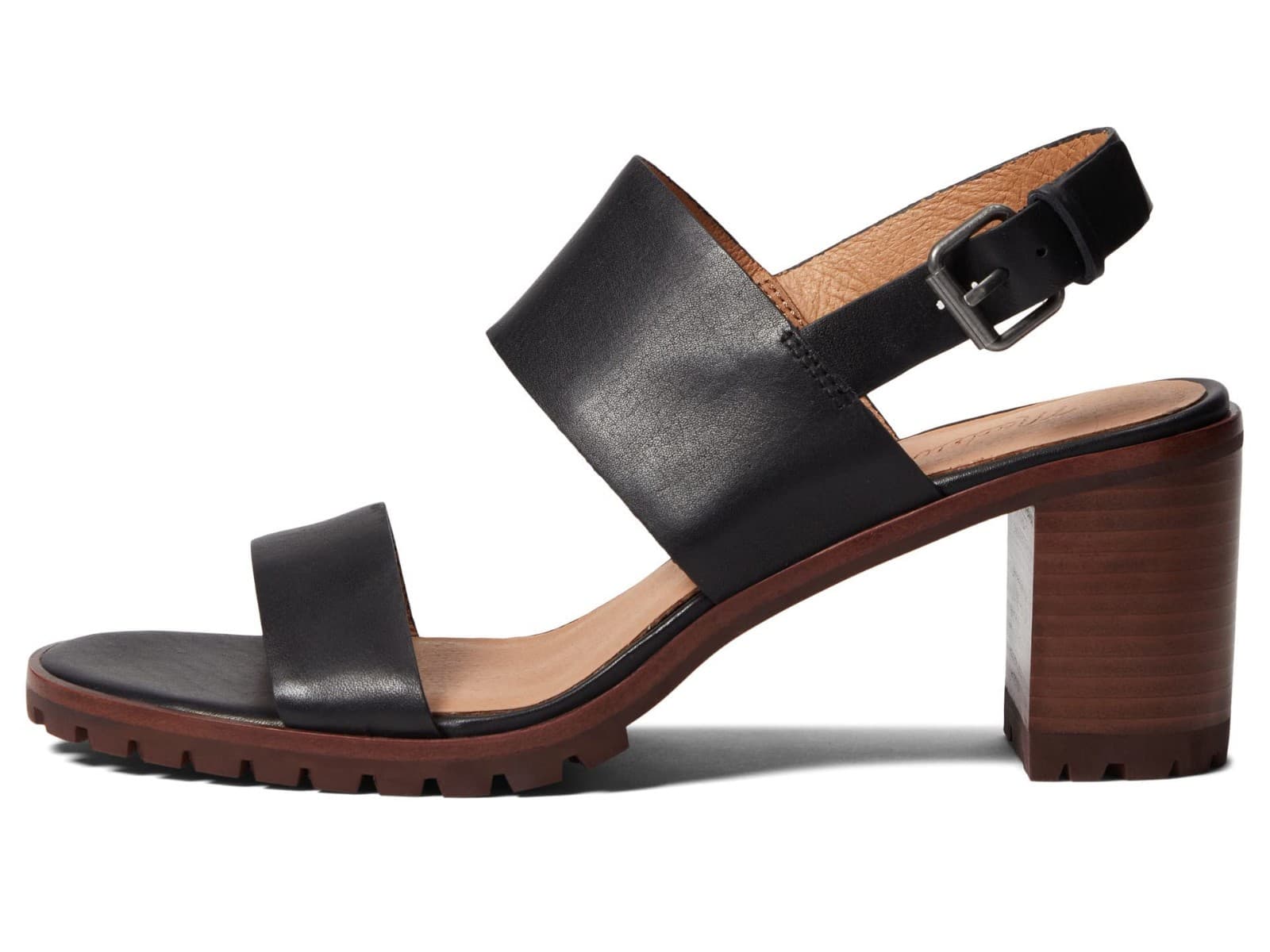 Madewell The Kiera Mule Lugsole Sandal True Black Women's Size 8.5 M - Thumbnail 3