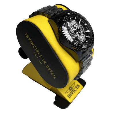 Invicta Pro Diver Dia De Los Muertos Men's Skull Watch Grey, Silver,Black 43mm, - Thumbnail 6