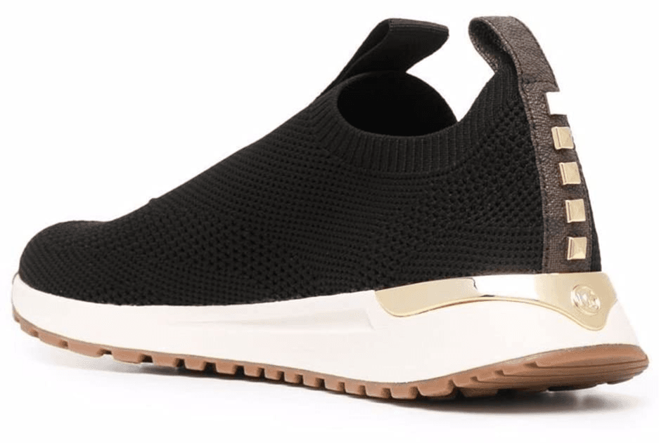Michael Kors Women's Bodie Stretch Knit Slip-On Studded Sneaker 9 US - Thumbnail 2