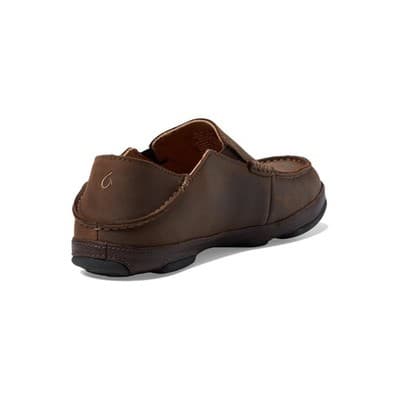 OluKai Men's Moloa Slip-On Shoes Dark Wood/Dark Java - 10128-6348, Size 9 M - Thumbnail 8