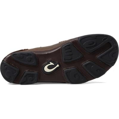 OluKai Men's Moloa Slip-On Shoes Dark Wood/Dark Java - 10128-6348, Size 9 M - Thumbnail 6