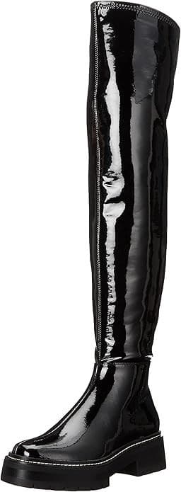 Sam Edelman Womens 8.5 M Lydia Over-the-Knee Boot Black 8.5 Medium - Thumbnail 4