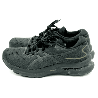 ASICS Women's Gel-Nimbus 24 Black/Black 8.5 Wide Pre-owned - Thumbnail 3