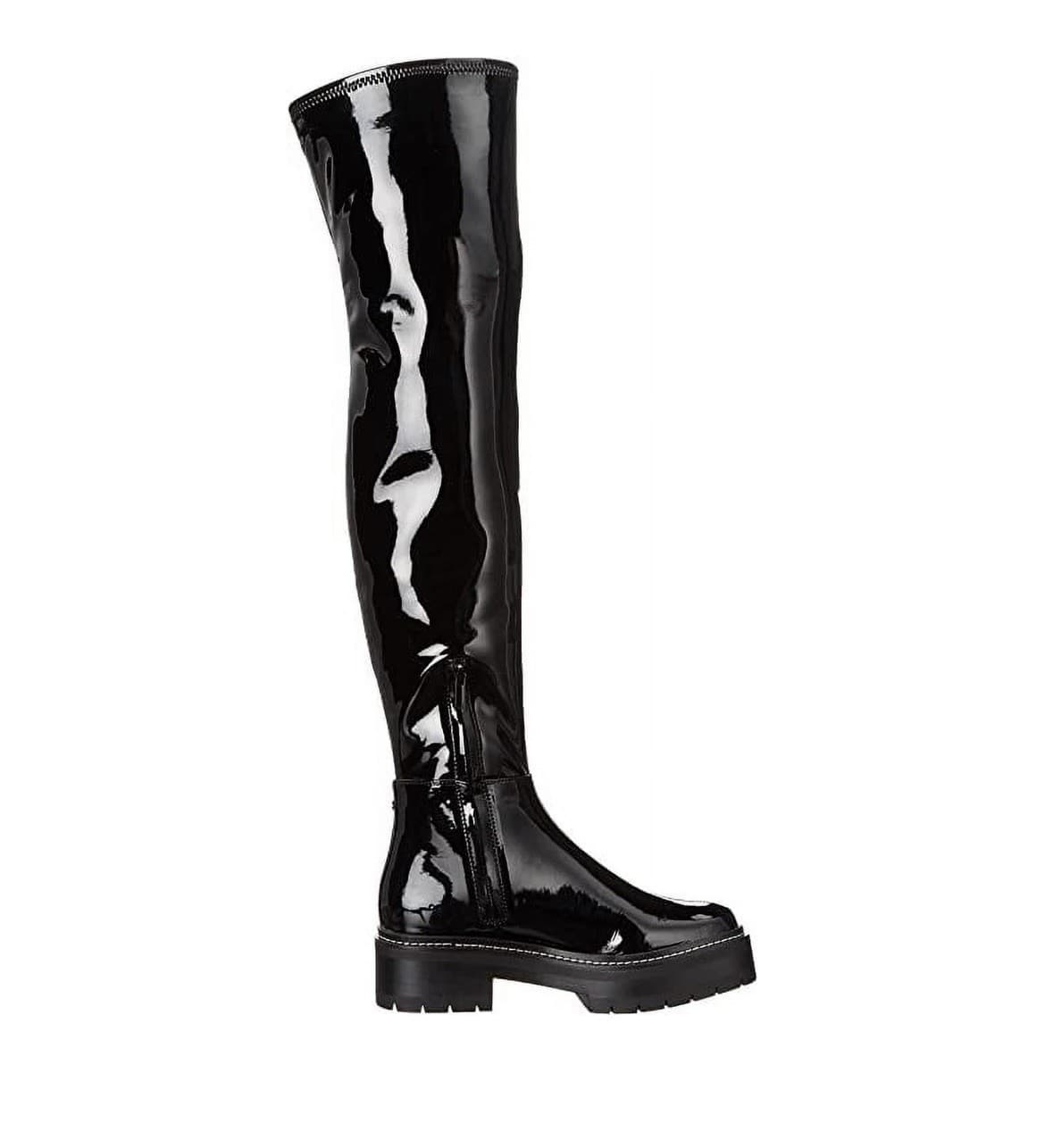 Sam Edelman Womens 8.5 M Lydia Over-the-Knee Boot Black 8.5 Medium - Thumbnail 3