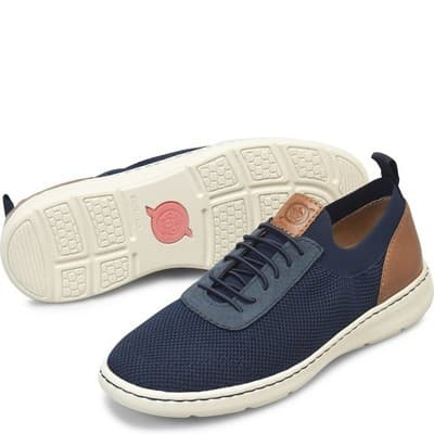 BORN Marius Lightweight Sneaker, Casual Shoe, Navy, Size 13 M - Image 1