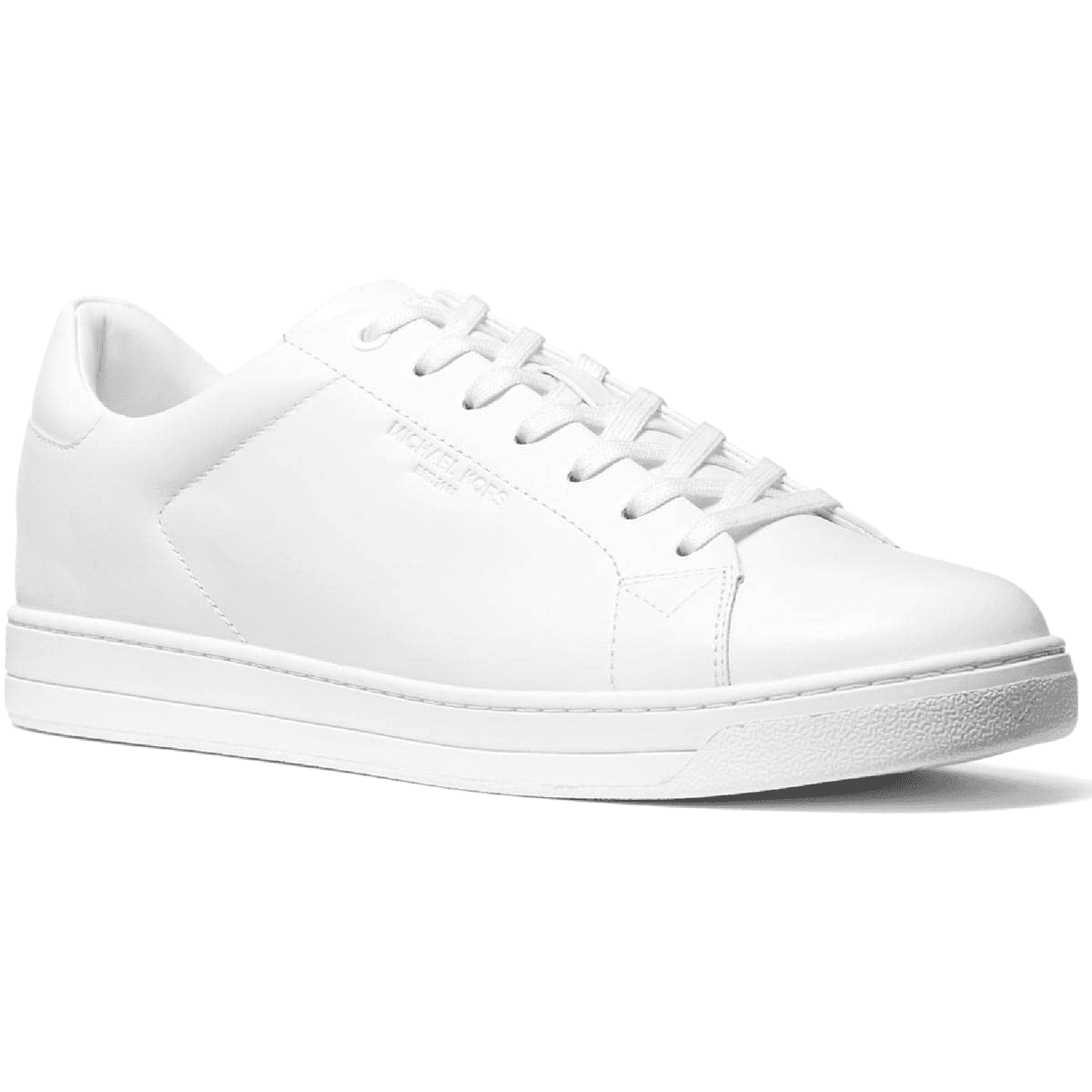 Michael Kors Nate Women's sneaker Optic White Leather Size 10 US - Thumbnail 2