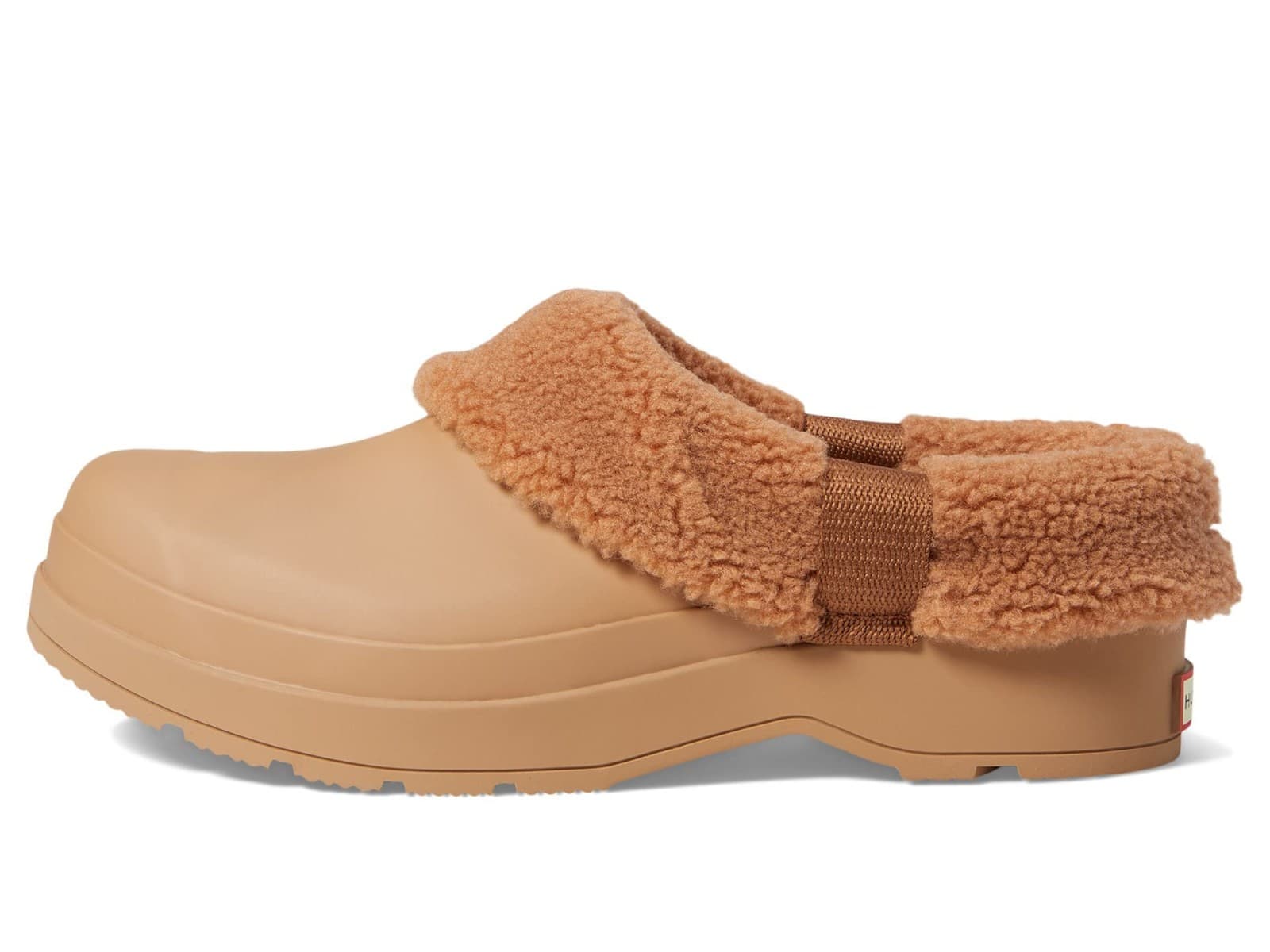 Hunter Play Sherpa Insulated Clog Men’s Artic Moss Rubber Shoe Tawny Size 8 M - Thumbnail 4