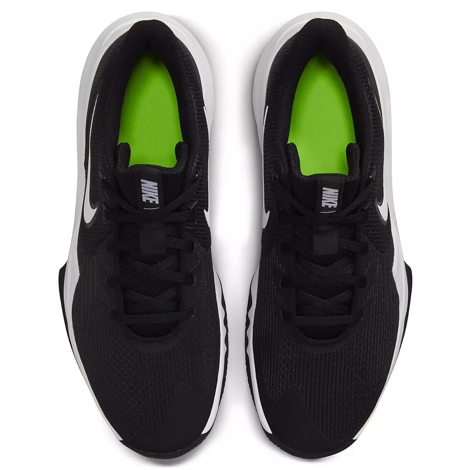 Nike Precision V Basketball Shoes, CW3403 003 Blac/White, US Sz MEN 9 & WMN 10.5 - Thumbnail 6