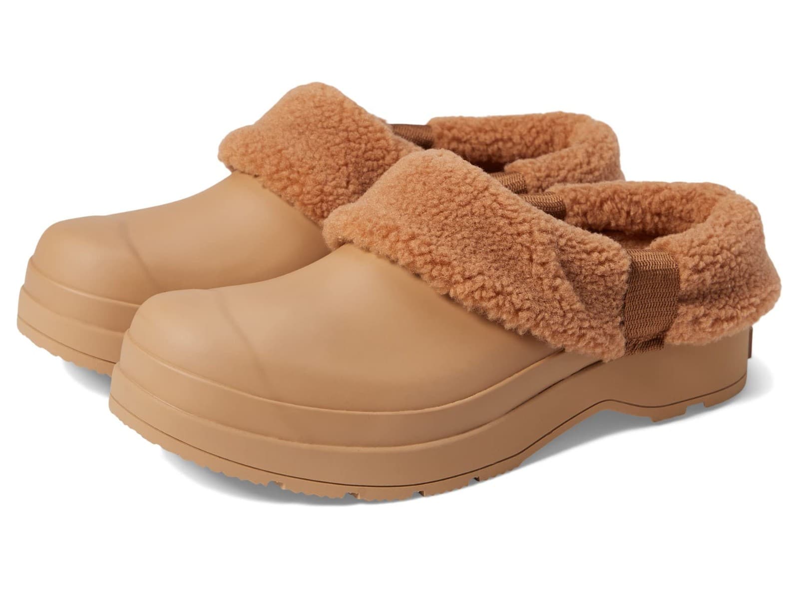 Hunter Play Sherpa Insulated Clog Men’s Artic Moss Rubber Shoe Tawny Size 8 M - Image 1