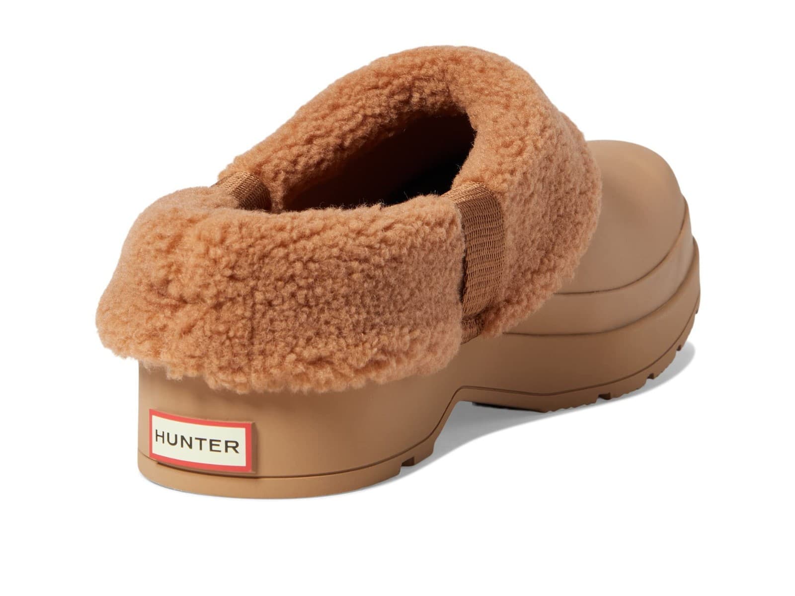 Hunter Play Sherpa Insulated Clog Men’s Artic Moss Rubber Shoe Tawny Size 8 M - Thumbnail 3