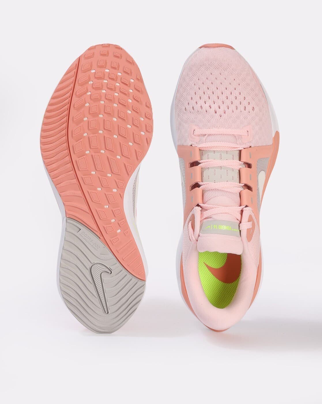 Nike Women's Air Zoom Vomero 16 Running Shoes Regal Pink/Pink DA7698-601 US 8.5 - Thumbnail 5
