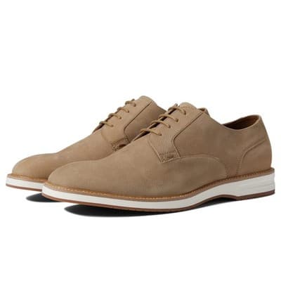 Winthrop Pelton Men's Casual Shoes Taupe nubuck leather Size 8.5 M - Thumbnail 2