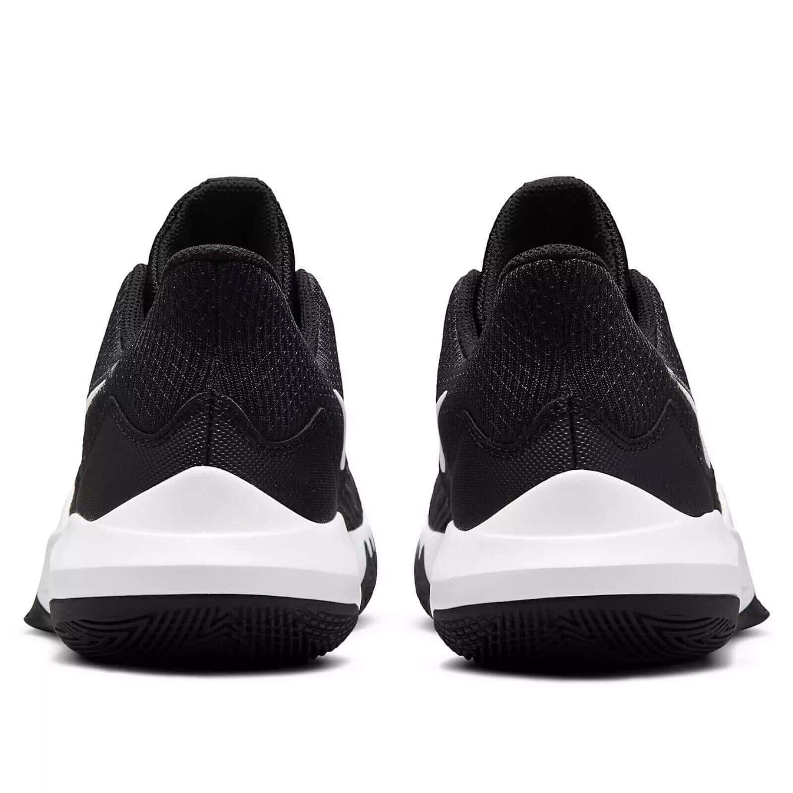 Nike Precision V Basketball Shoes, CW3403 003 Blac/White, US Sz MEN 9 & WMN 10.5 - Thumbnail 5