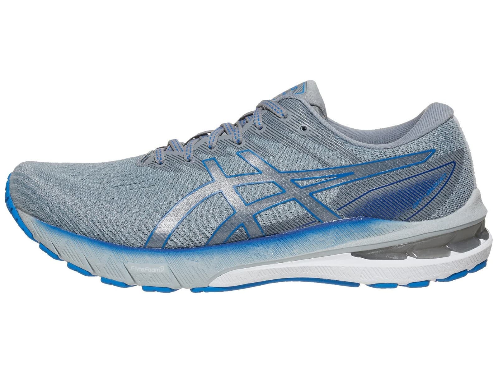 ASICS GT 2000 10 Men's Running shoes Sheet rock/ Electric Blue 8.5 M - Thumbnail 4