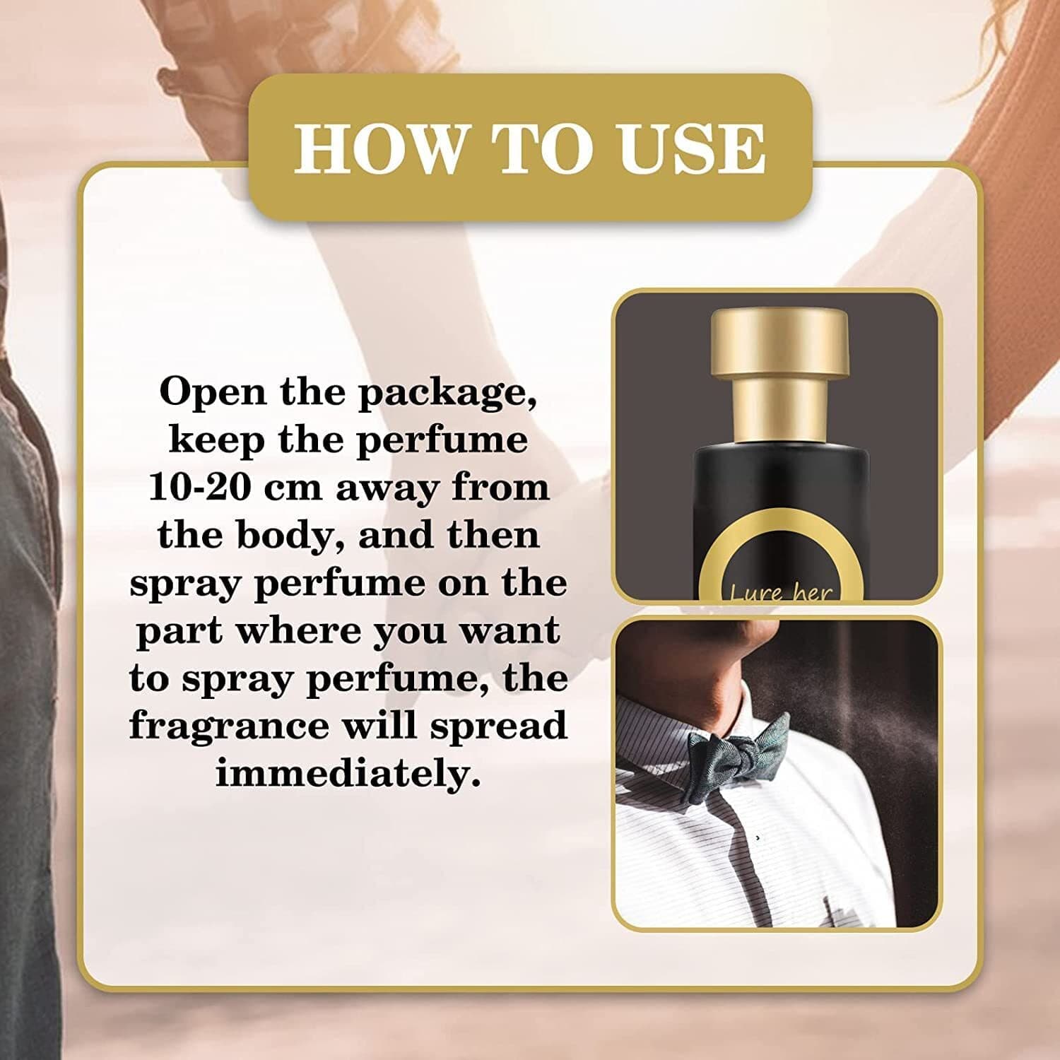 Cupid Men's Cologne Hypnosis Cologne Fragrances for Men Atmosphere Perfume - Thumbnail 3