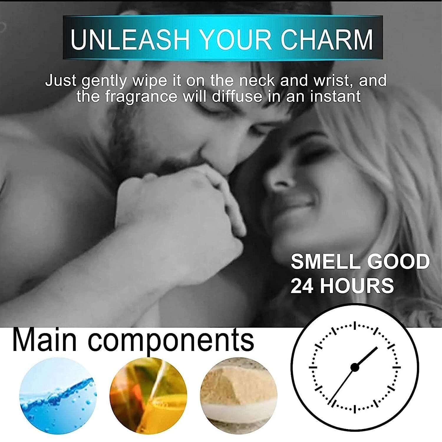 Cupid Men's Cologne Hypnosis Cologne Fragrances for Men Atmosphere Perfume - Thumbnail 2