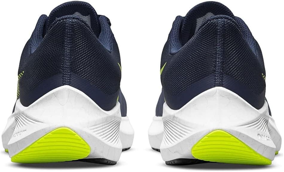 Nike Zoom Winflo 8 Midnight Navy Volt White Men's size 9 Running - Thumbnail 6