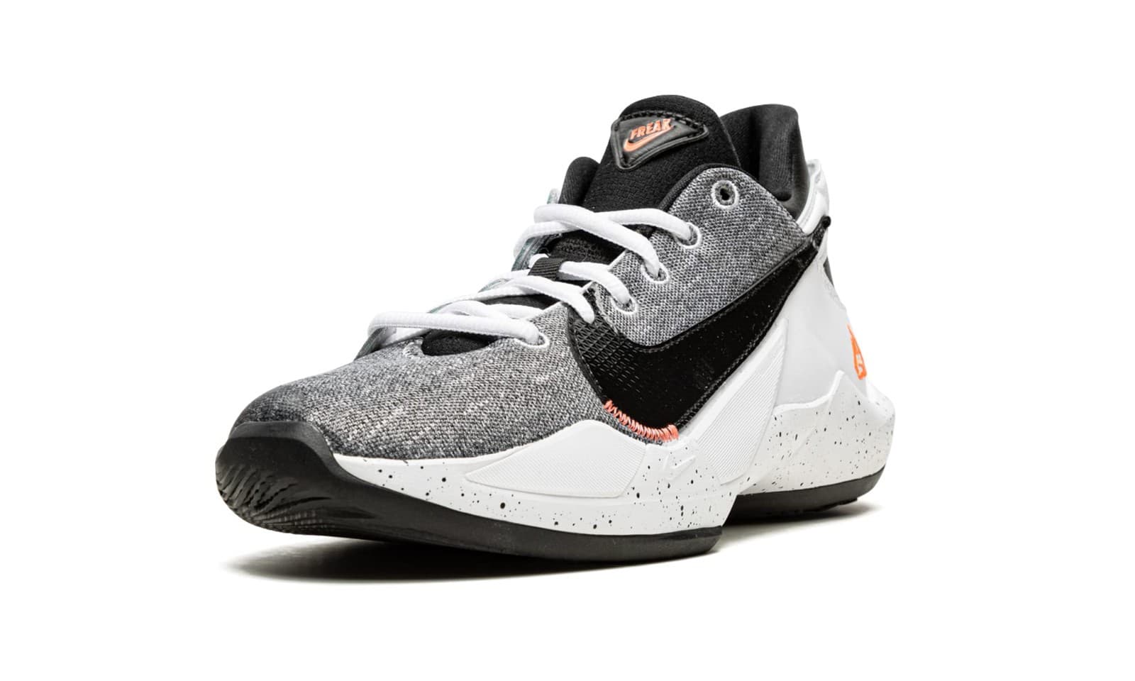 Nike Zoom Freak 2 GS Denim Bright Mango Big Boys Basketball Shoes Sz 6 Y - Thumbnail 3