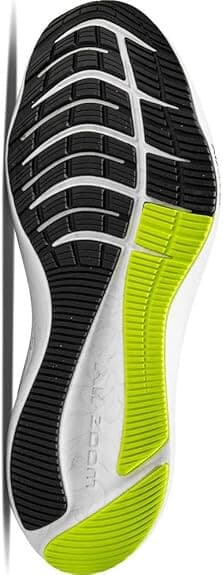Nike Zoom Winflo 8 Midnight Navy Volt White Men's size 9 Running - Thumbnail 7