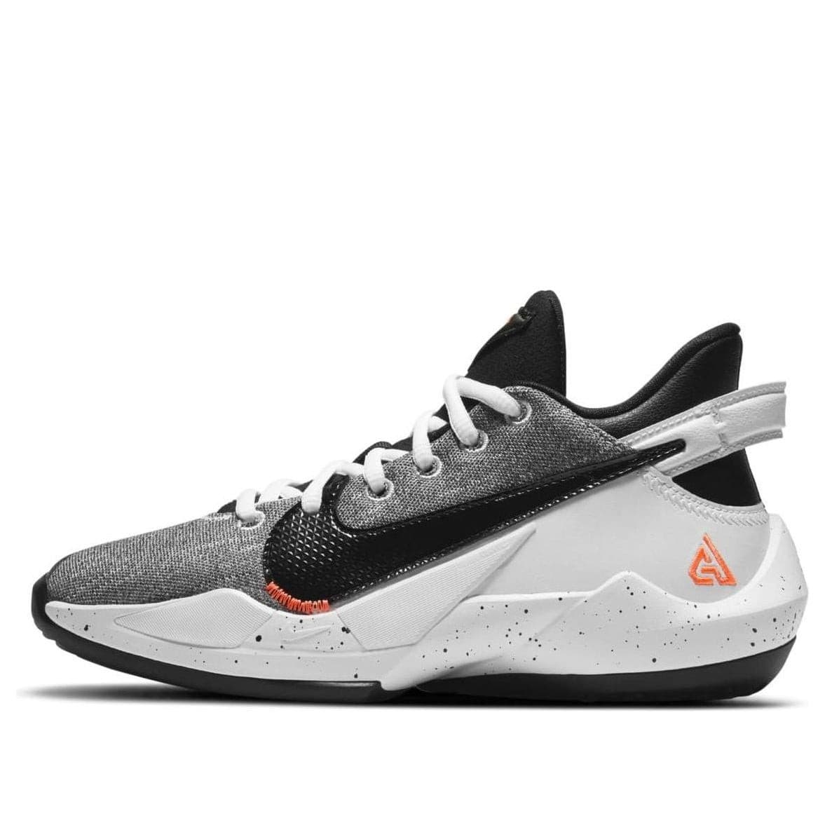 Nike Zoom Freak 2 GS Denim Bright Mango Big Boys Basketball Shoes Sz 6 Y - Thumbnail 4
