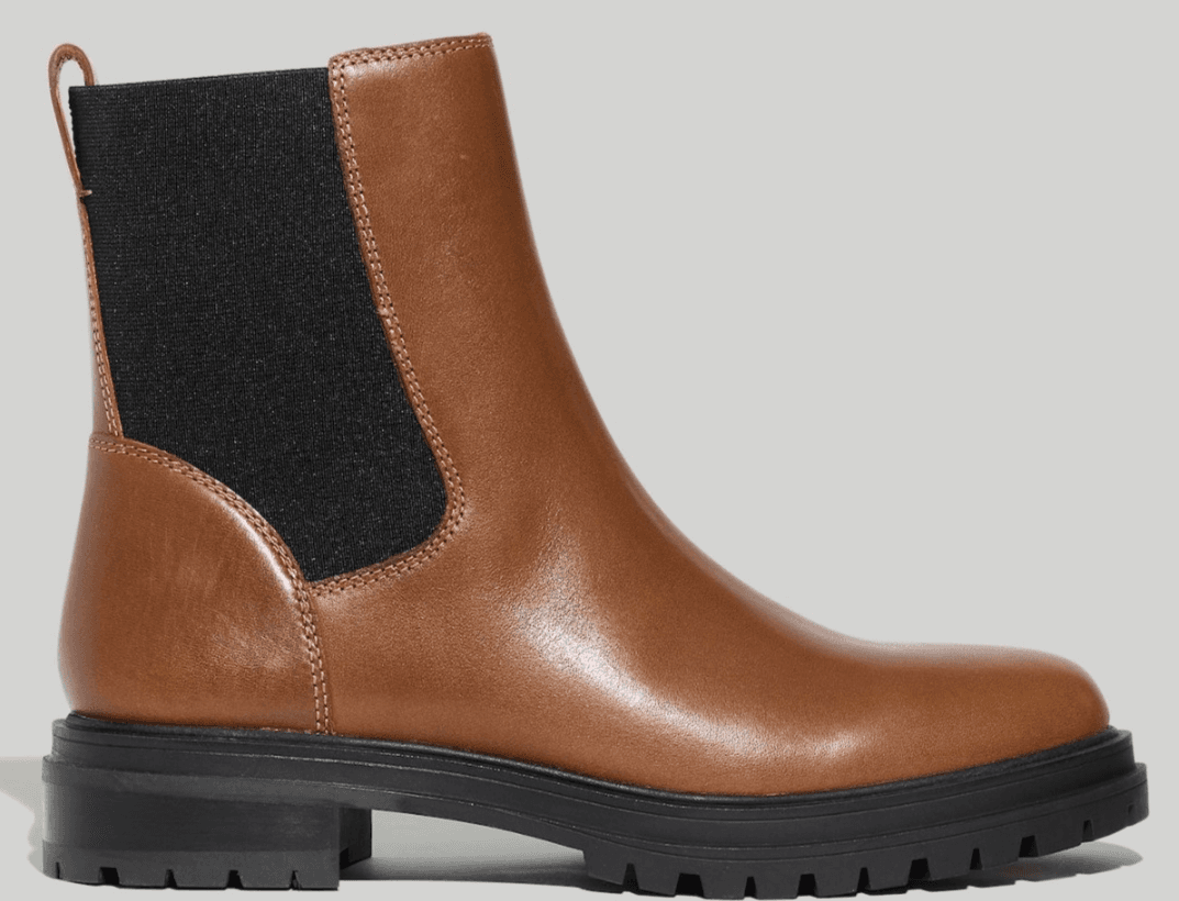 MADEWELL The Bradley Chelsea Women's Lugsole Boot Stable Brown SIZE 10 M - Thumbnail 2