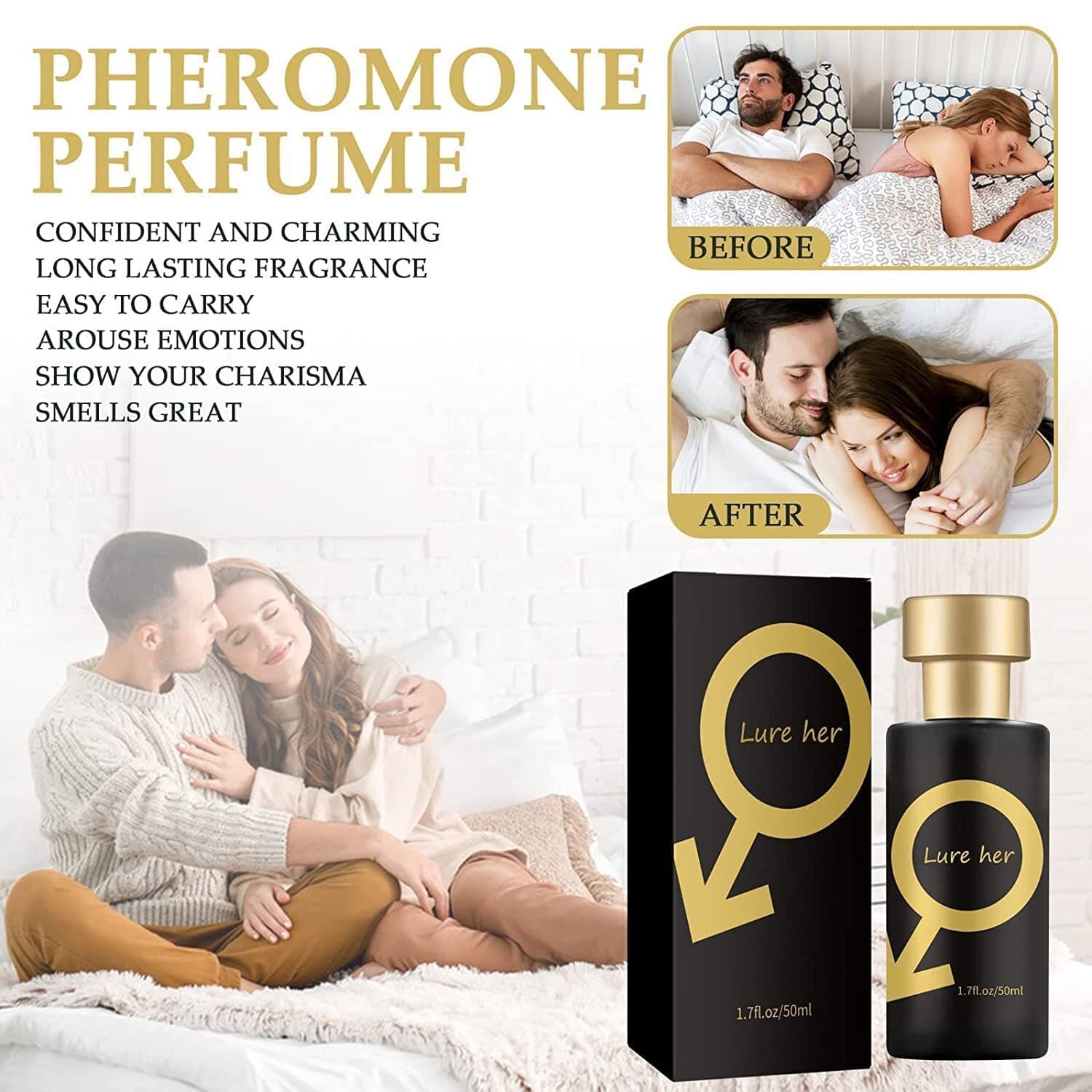 Cupid Men's Cologne Hypnosis Cologne Fragrances for Men Atmosphere Perfume - Thumbnail 7