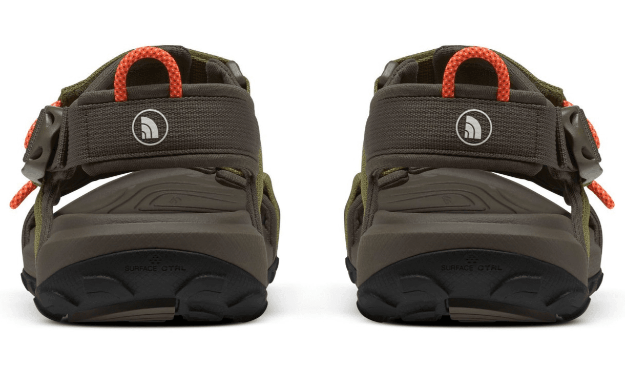 NEW THE NORTH FACE EXPLORE CAMP SANDAL Forest Olive/New Taupe Green, 9 M - Thumbnail 3