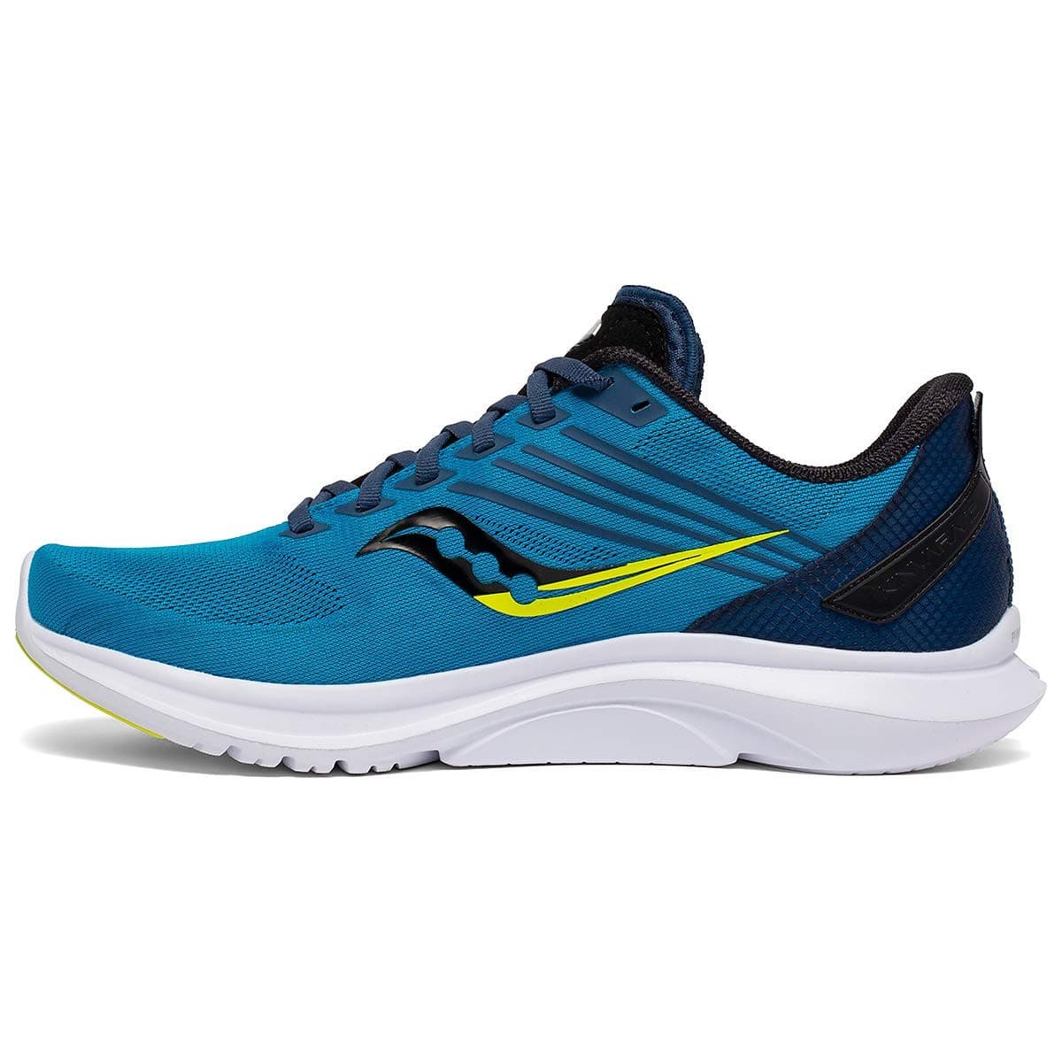 Saucony Kinvara 12 - Men's Sneaker Shoes Cobalt/Citrus Size 12 M - Thumbnail 3