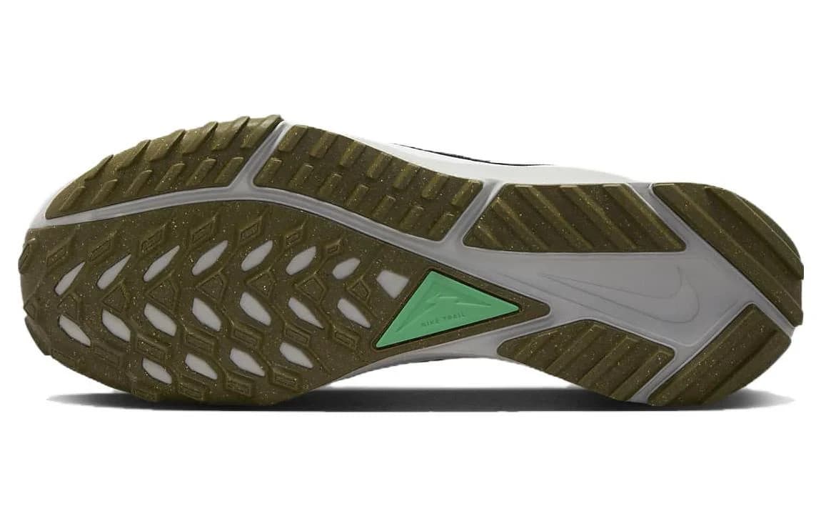 Nike React Pegasus Trail 4 Men Shoes DJ6158 006 Black/White-Olive Flak Size 10 M - Thumbnail 6