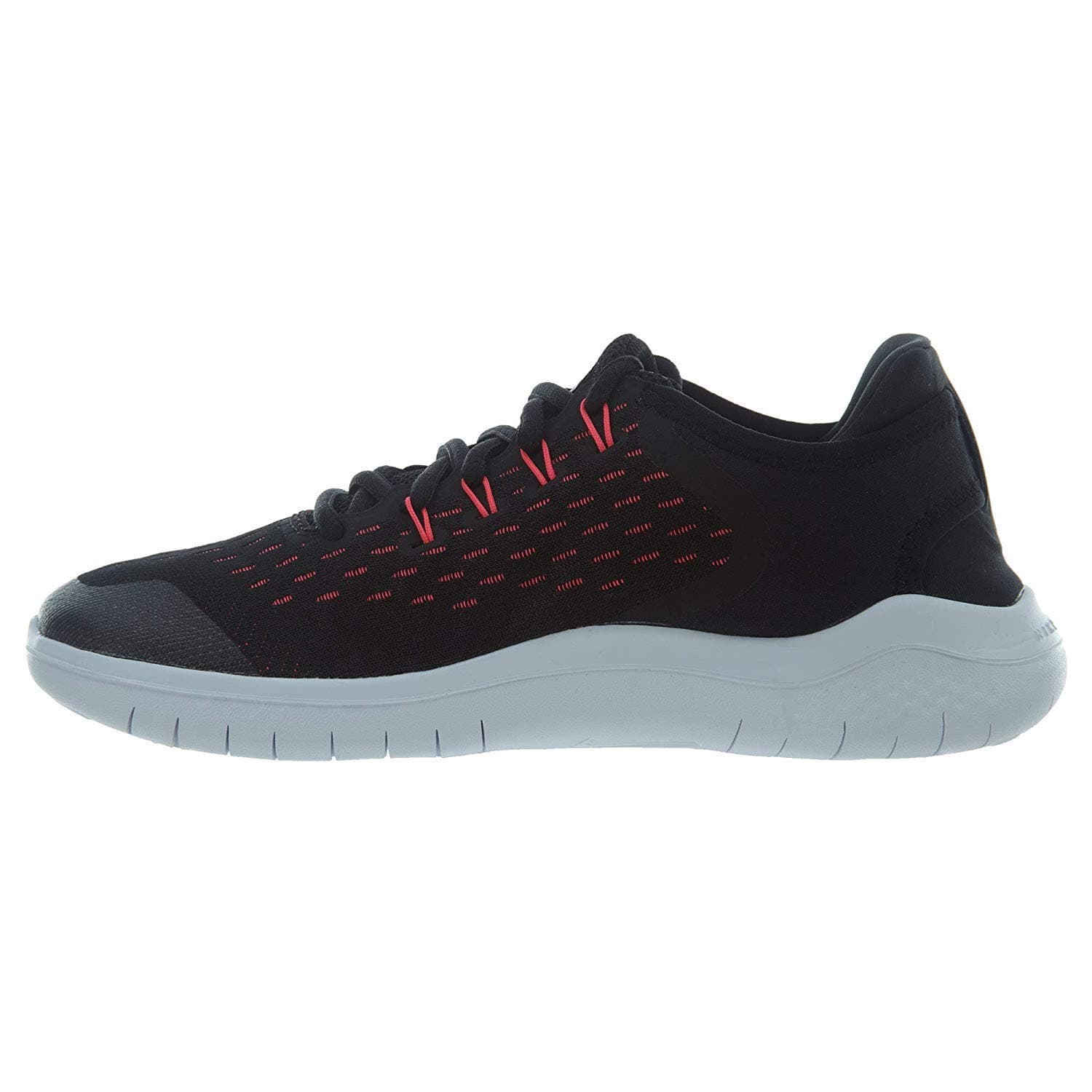 Nike Free RN 2018 Black/White-Racer Pink-Volt Running shoes Grade School Boy 7 Y - Thumbnail 3