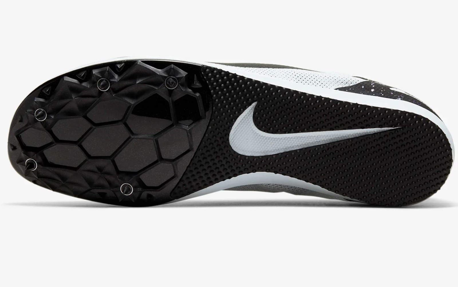 Nike Zoom Rival D 10 Track Field Spikes Pure Platinum indigo Men’s 10.5 /WMN 12 - Thumbnail 5