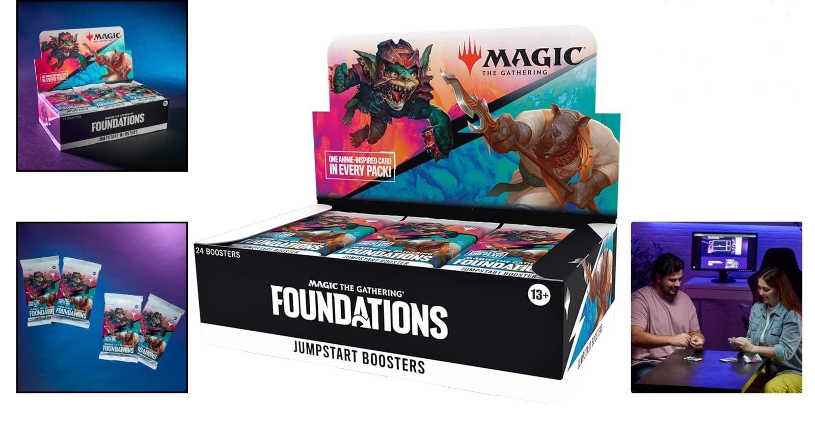 Magic: The Gathering Jumpstart Foundations Booster Box - 24 Packs Included - Thumbnail 3