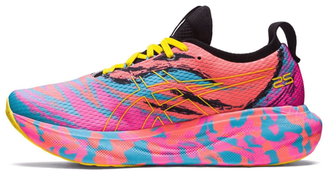 ASICS GEL-NIMBUS 25 Men running Shoes Size 9.5 M Aquarium/Vibrant Yellow - Thumbnail 3