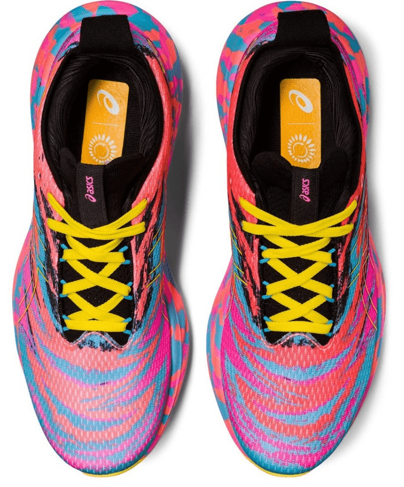 ASICS GEL-NIMBUS 25 Men running Shoes Size 9.5 M Aquarium/Vibrant Yellow - Thumbnail 6
