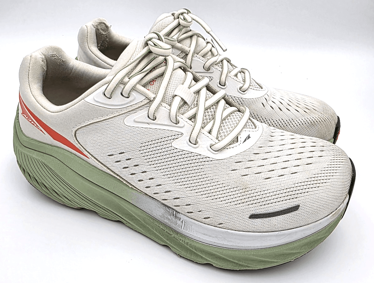 Altra Via Olympus 2 Mens Size 8 White Green Athletic Running Shoes Sneakers - Image 1
