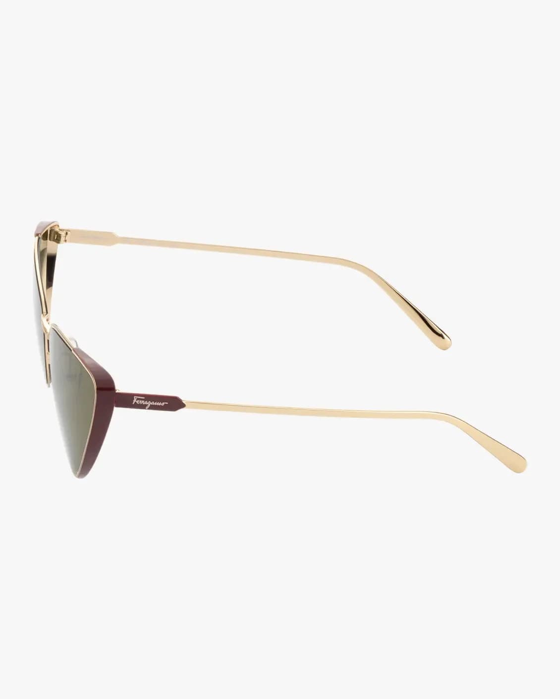 Ferragamo Sunglasses SF206S 744 Gold green Authentic Woman 63-16-145 - Thumbnail 4