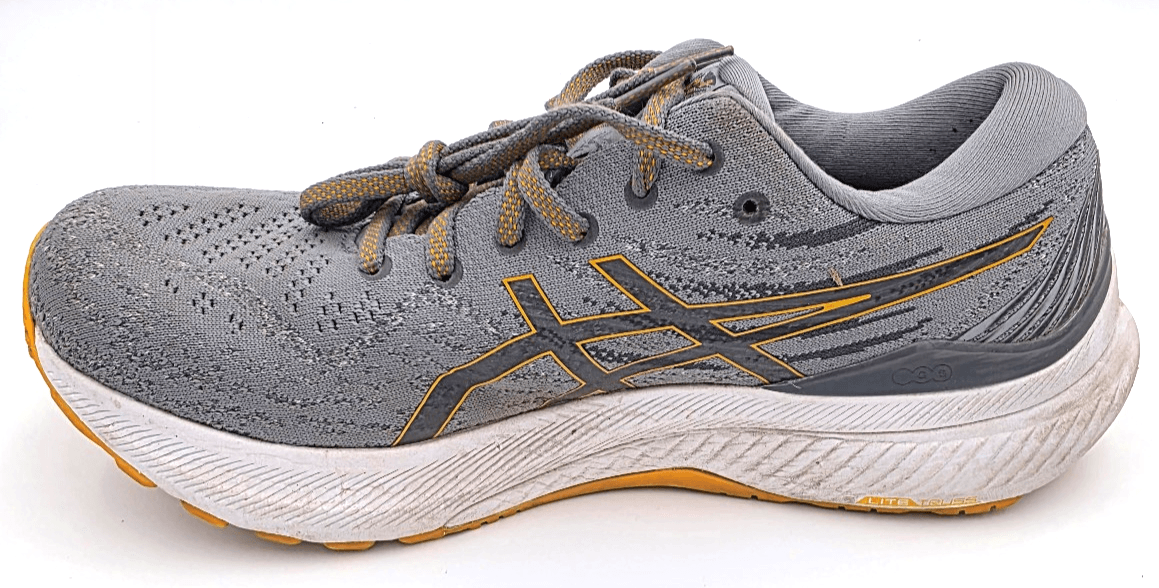 ASICS Gel-Kayano 29 Men's Running Shoes Sheet rock / Amber Size 9 M - Thumbnail 2