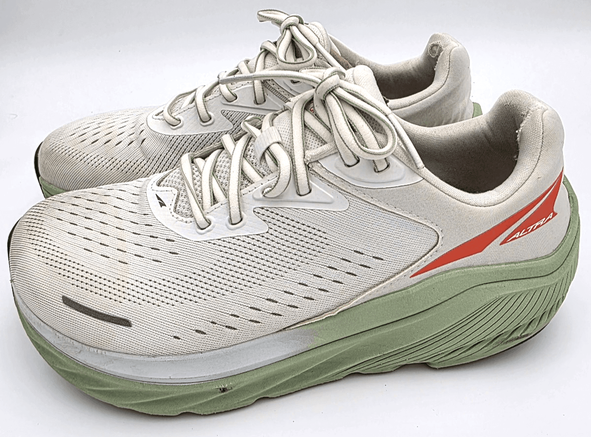Altra Via Olympus 2 Mens Size 8 White Green Athletic Running Shoes Sneakers - Thumbnail 2