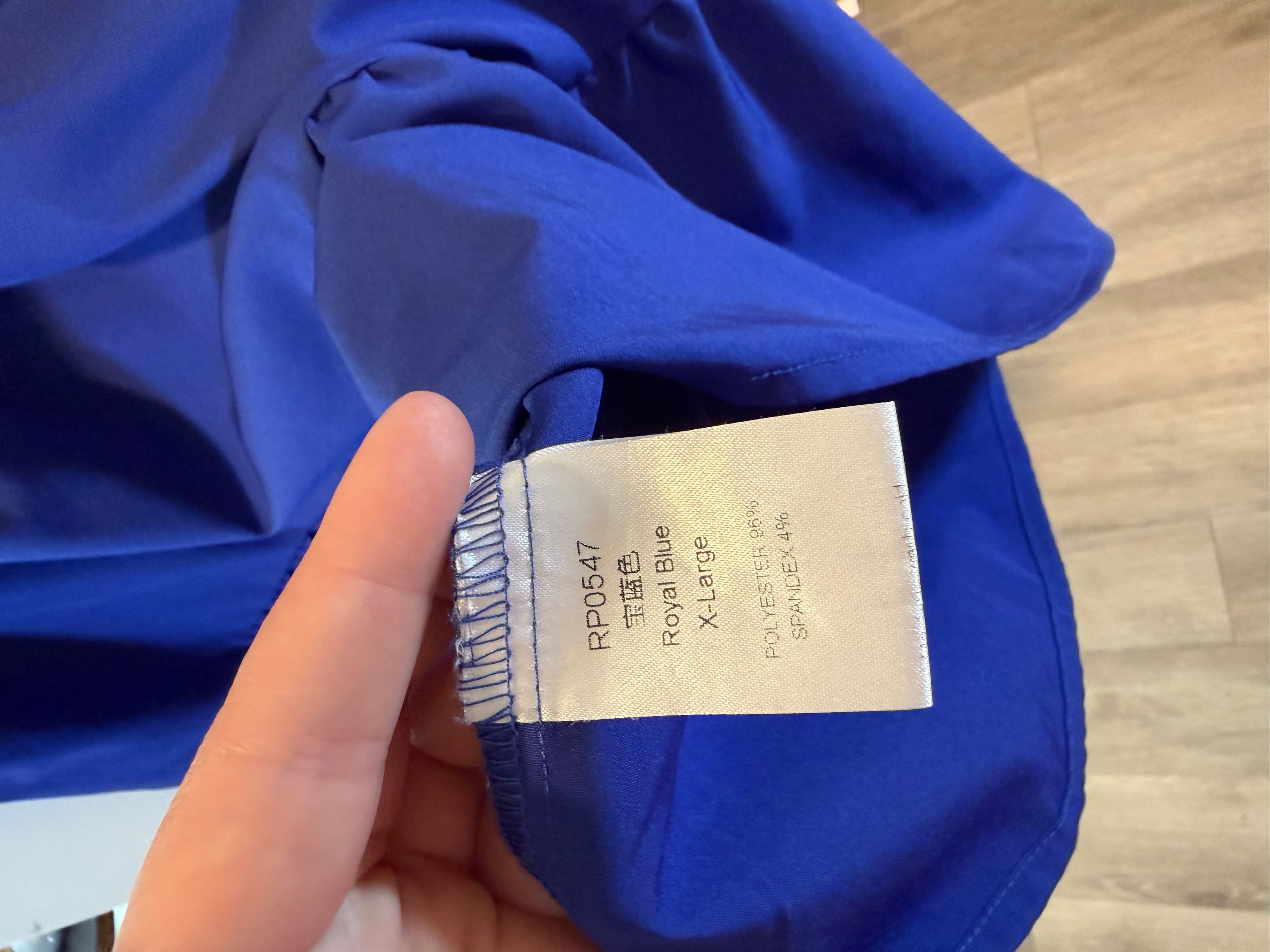 SHEIN Blue Tiered Ruffle Dress with Short Sleeves - Thumbnail 3