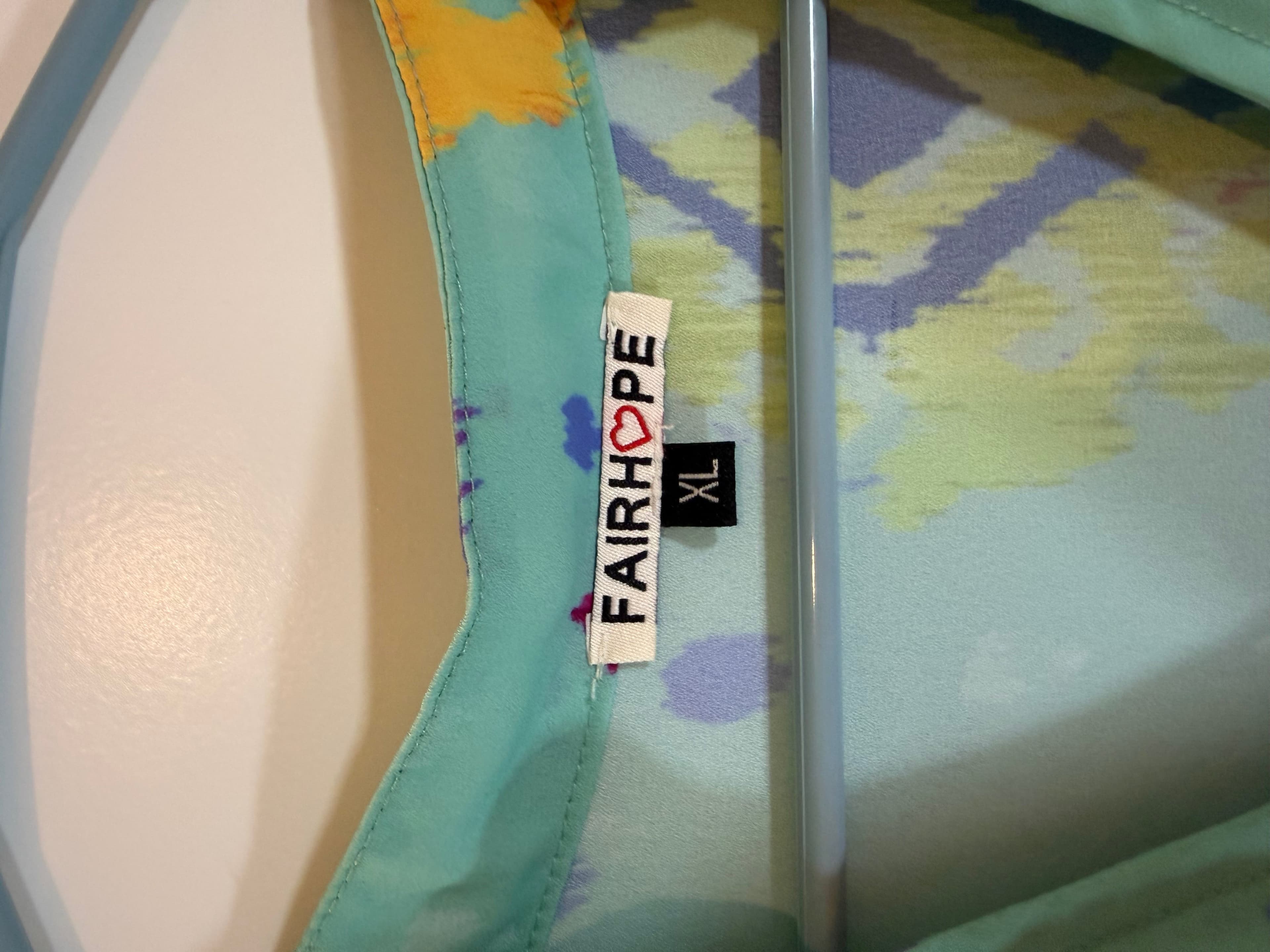 Fairhope XL Sleeveless Maxi Dress Multicolor Pattern - Thumbnail 2