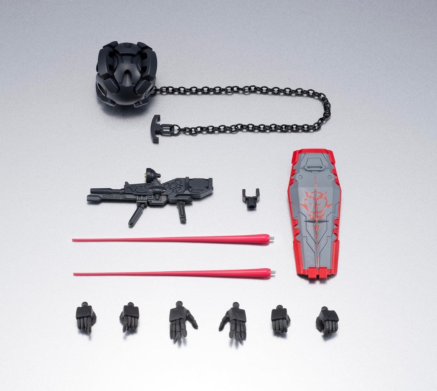 TAMASHII NATIONS - Mobile Suit Gundam GQuuuuuuX - GMS-α Red Gundam Gundam Univer - Thumbnail 6