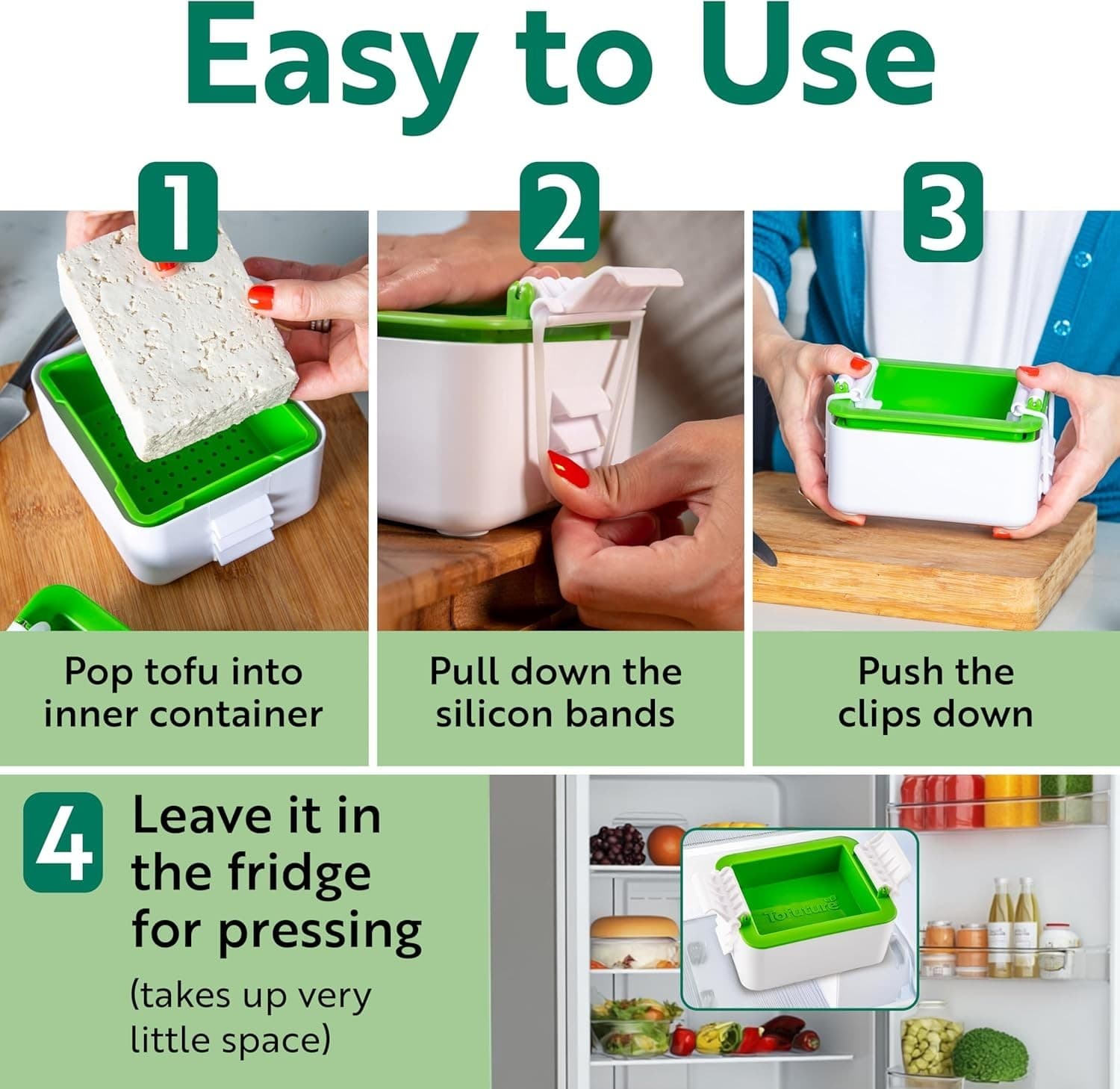 Tofuture Tofu Press - The Original and Best Tofu Press. Easily And Quickly - Thumbnail 8