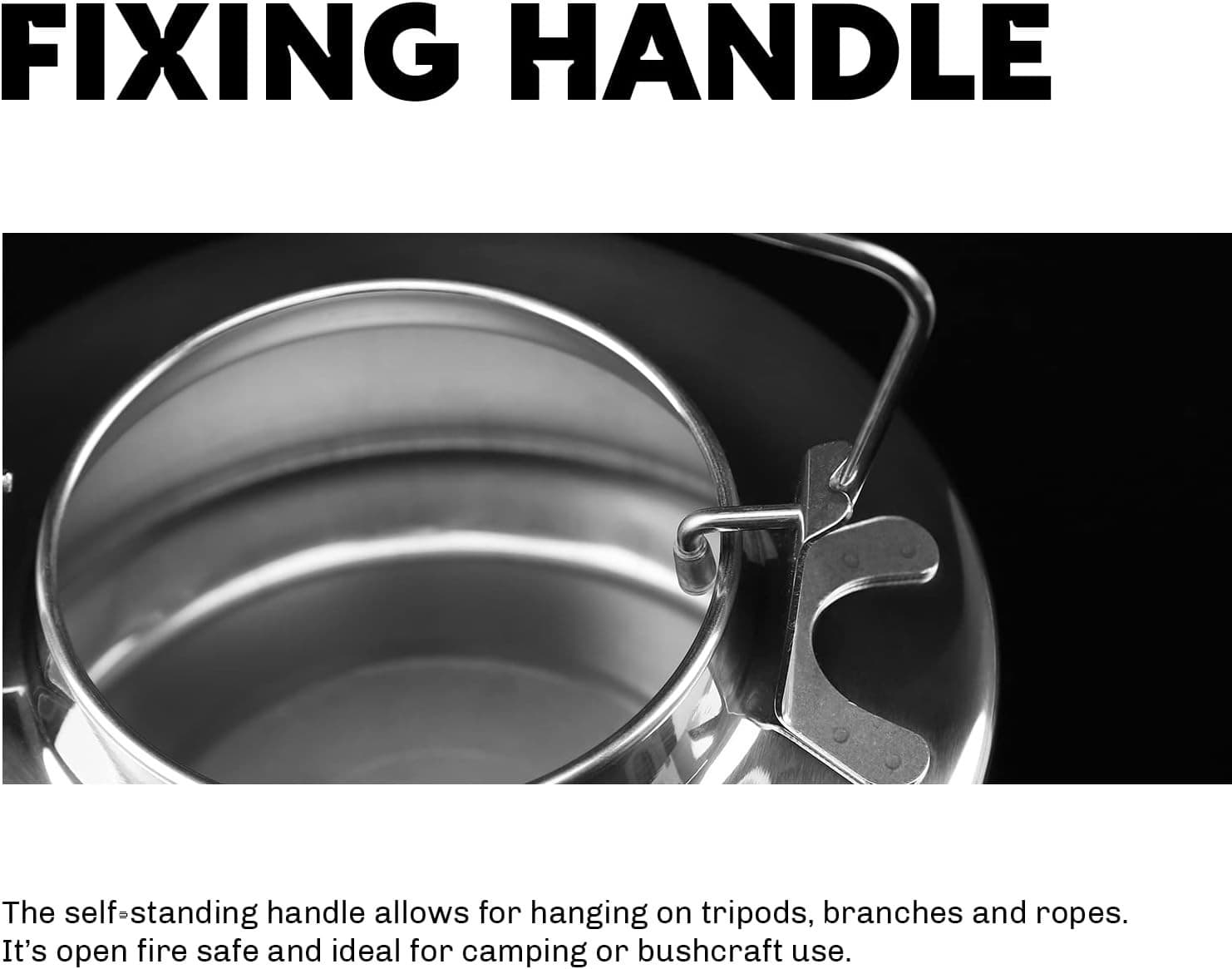 Fire-Maple Antarcti 1.5L Kettle Series | Portable Durable Bushcraft Gear Open Fi - Thumbnail 4