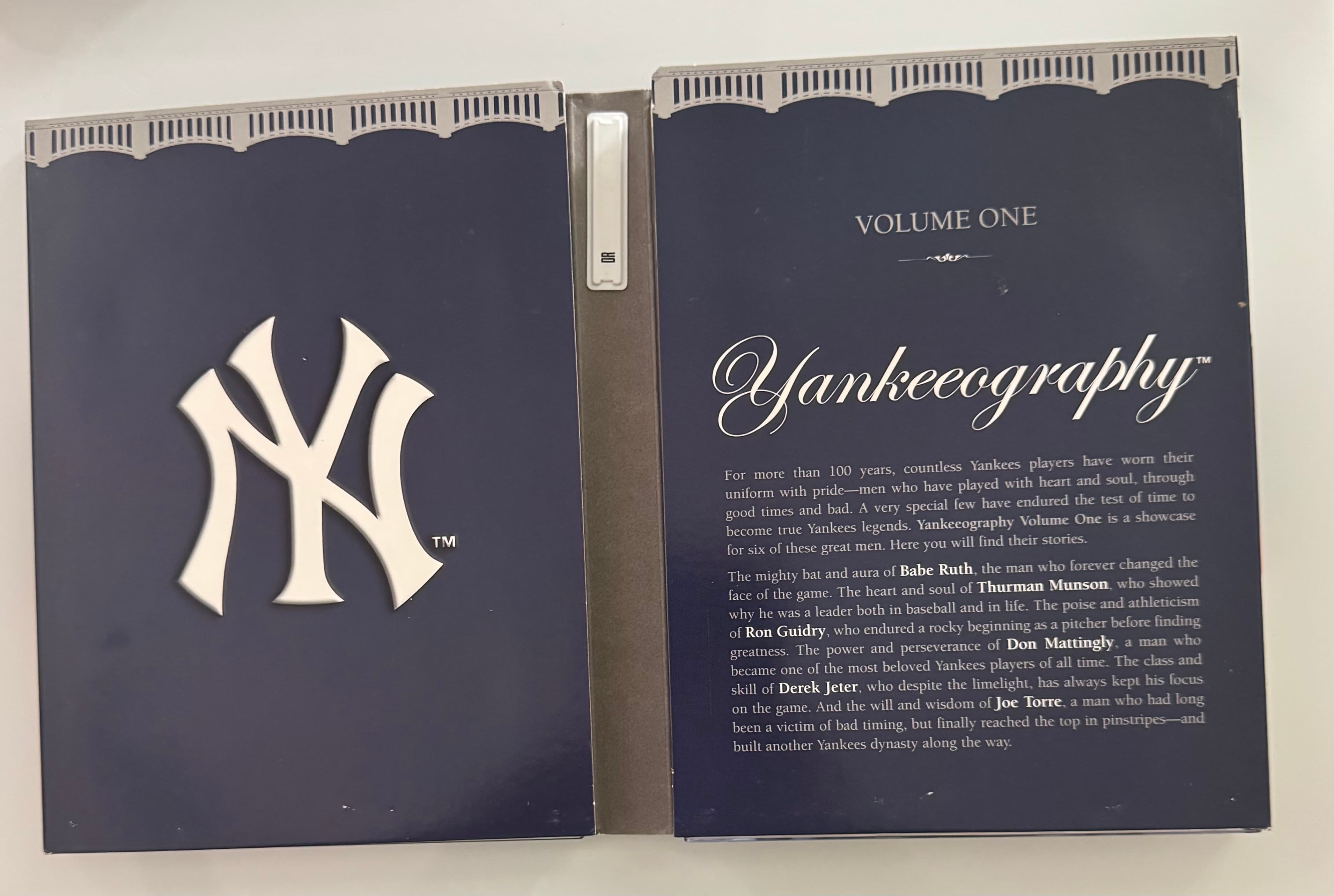 Yankeeography Volume One DVD Set MLB Productions - Thumbnail 2