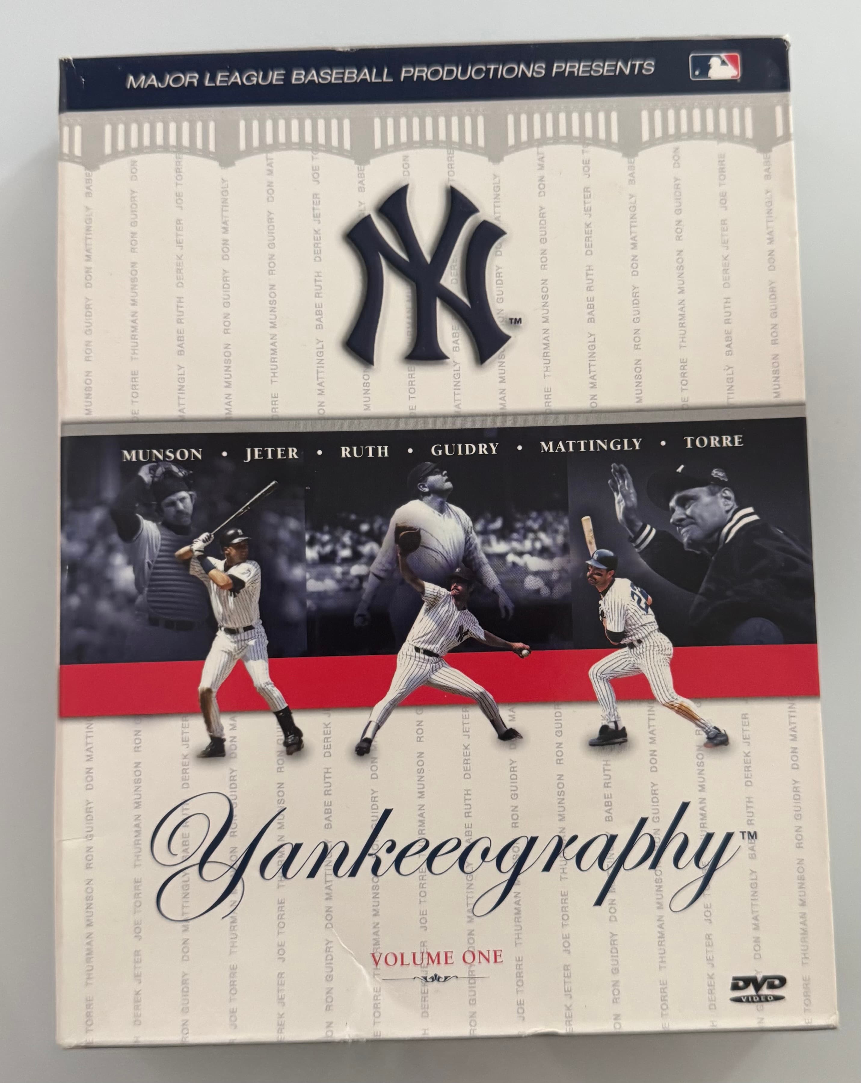 Yankeeography Volume One DVD Set MLB Productions - Image 1