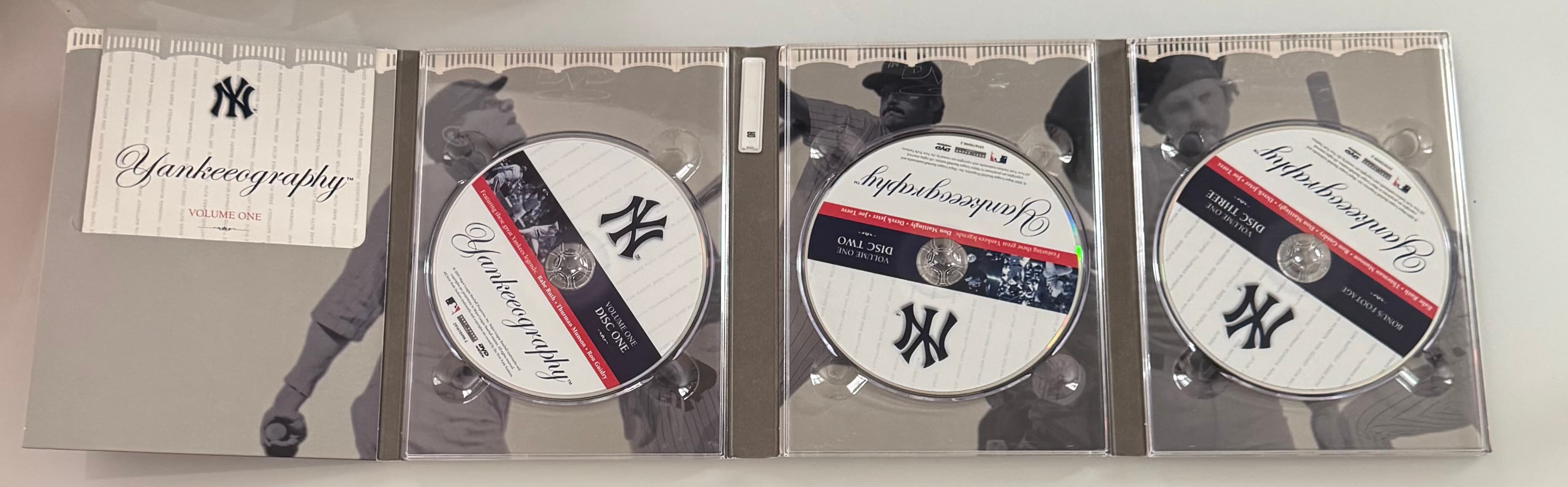 Yankeeography Volume One DVD Set MLB Productions - Thumbnail 3