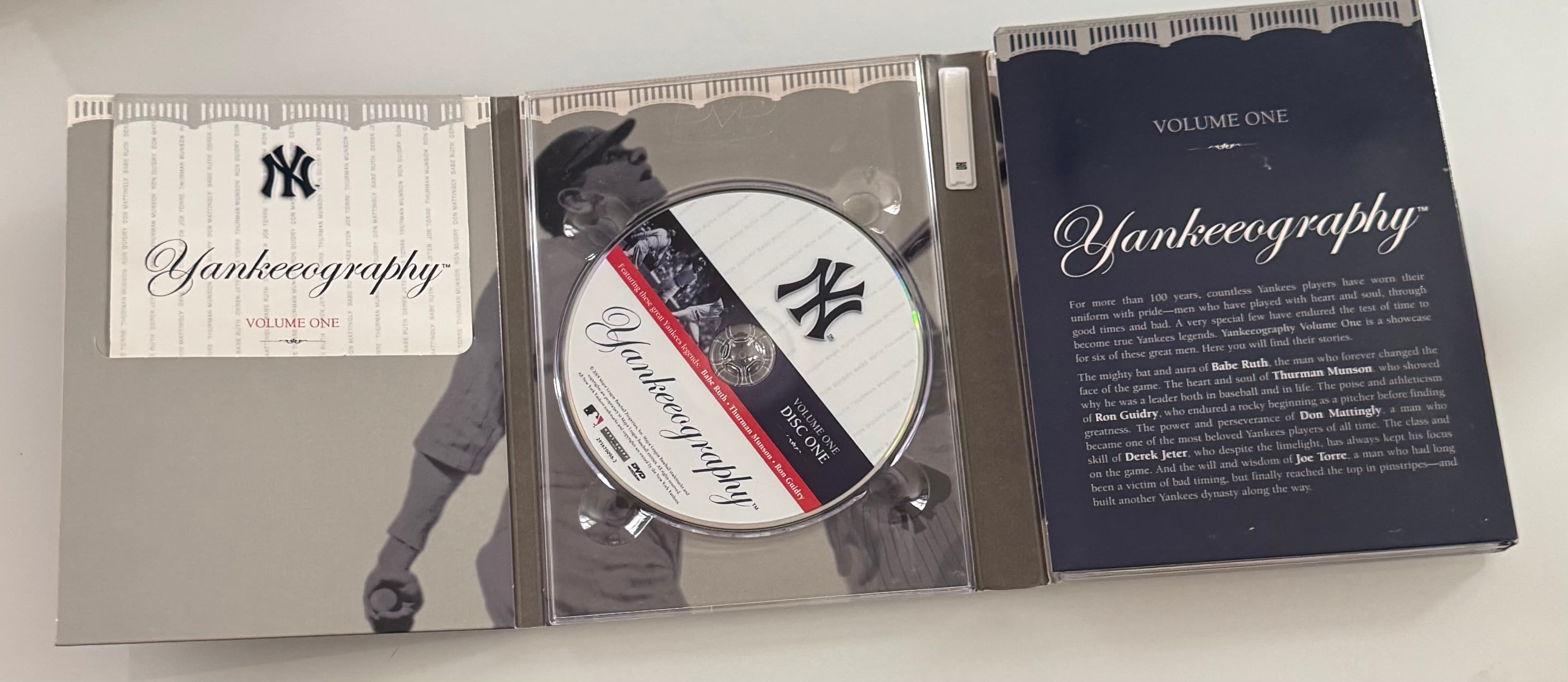 Yankeeography Volume One DVD Set MLB Productions - Thumbnail 4